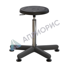 Табурет офисный на роликах (410-540 мм) (кожзам)