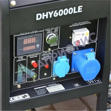 Дизельный генератор Hyundai DHY 6000LE
