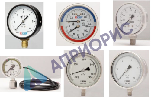 Поверка манометров, вакуумметров, мановакуумметров показывающих деформационных ДМ