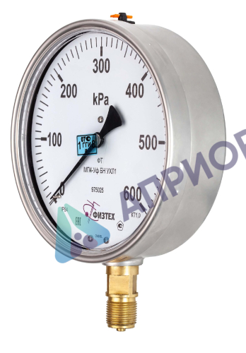 Поверка мановакуумметров общетехнических пылевлагозащищенных МВП4-Уф УХЛ1