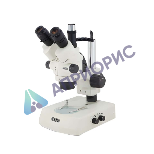 Микроскоп МСП-2 вариант 2СД (стереоскопический, панкратический, с держателем смартфона и магнитным держателем)