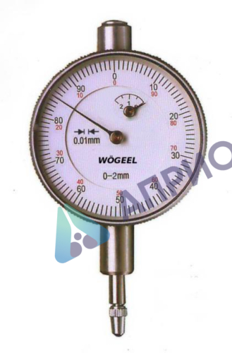 Поверка индикатора часового типа с ценой деления 0,01 мм торговой марки «WOGEEL»
