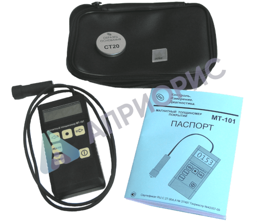 Поверка толщиномера покрытий Константа МТ-101
