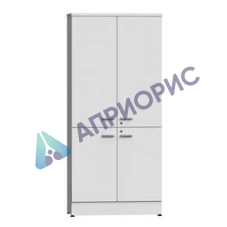 Шкаф для оборудования 900х500х2000 мм серый