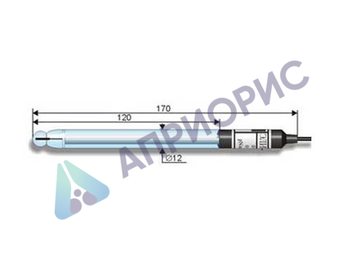 Электрод ионоселективный ЭЛИС-142Na (стеклянный)