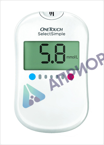 Поверка измерителя концентрации глюкозы в крови (глюкометры) портативного OneTouch SelectSimple