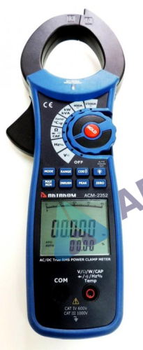 Поверка токовых клещей Актаком АСМ-2352