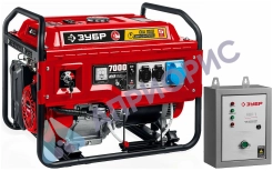 Бензиновый генератор ЗУБР СБА-7000 с АВР