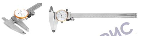 Штангенциркули со стрелочным  индикатором ШЦК(тип1), с глубиномером