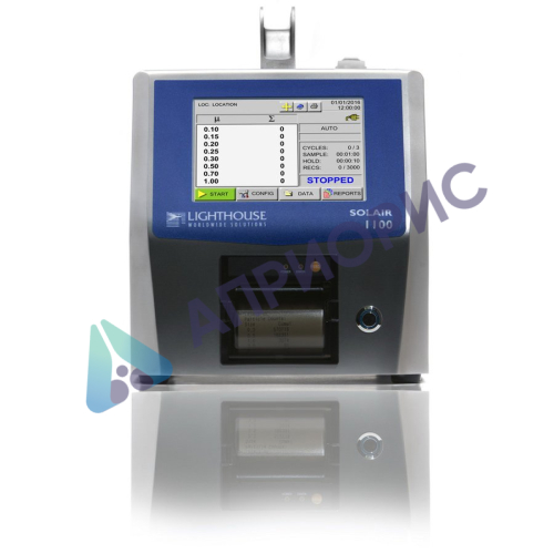 Поверка счетчиков аэрозольных частиц лазерные Lighthouse мод. Handheld 2016, 3016, 5016, SOLAIR 1100, 3100, 5100, Remote 110x, 201x, 301x, 501x, 310x, 510x
