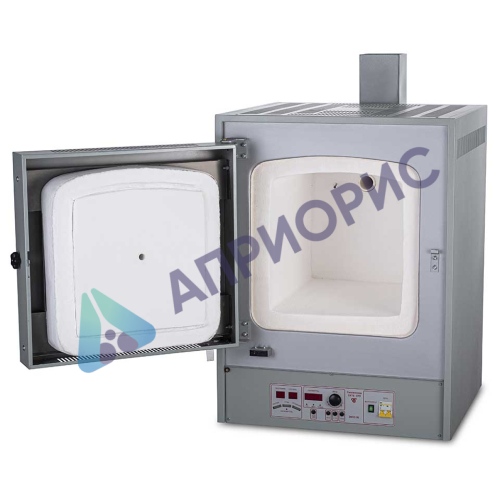 Муфельная печь ЭКПС-50 СПУ мод. 5101 (+50...+1100 °С, многофункциональный блок МКУ, с вытяжкой)