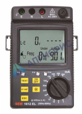 1612 EL - цифровой измеритель параметров устройств защитного отключения