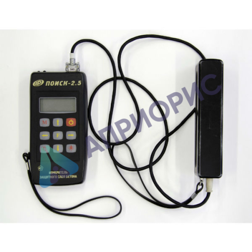 Поверка измерителя толщины защитного слоя бетона ПОИСК-2.51