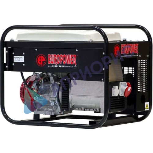 Бензиновый генератор Europower EP 6500 T 3X230V для ж/д