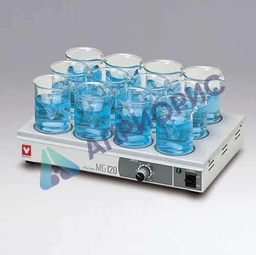 Магнитная мешалка YAMATO MG120 (12 мест на 50-100 мл)