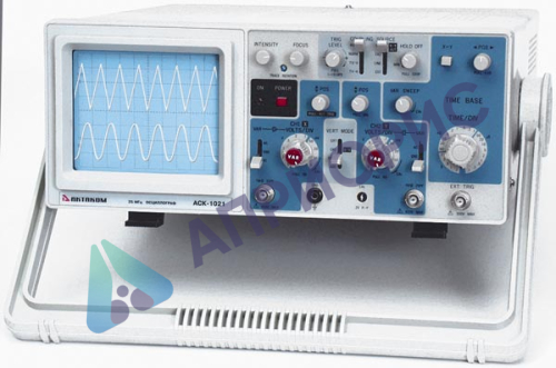 Поверка осциллографа двухканального АСК-1021