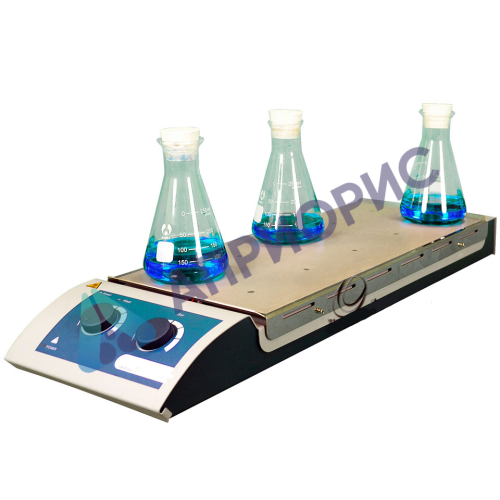 Мешалка магнитная ULAB US-0135H (с подогревом, 10х0,5 л, +120°C)