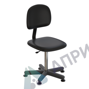 Стул офисный на опорах (высота 410-540 мм) (кож.зам.)
