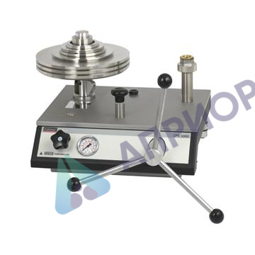 Поверка манометров грузопоршневых СРВ 5000-Р, СРВ 5000-Н и СРВ 5000 HP