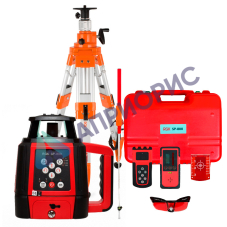 Комплект ротационного нивелира RGK SP-800 + штатив + рейка