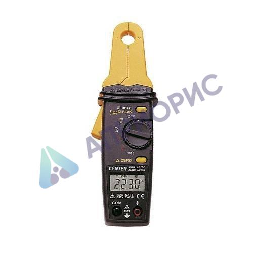 Поверка токовых клещей Center 223