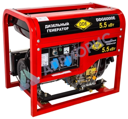 Дизельный генератор DDE DDG6000E