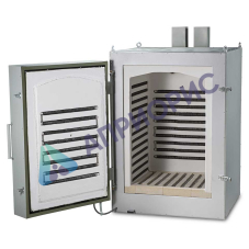 Муфельная печь ЭКПС-500 СПУ мод. 6005 (+200...+1100 °С, многоступенч.регулятор, с вытяжкой)