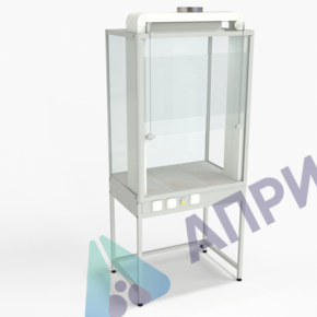 Шкаф демонстрационный напольный с электрикой 950х650х2245, раб. поверхность - КЕРАМИКА