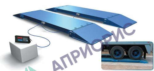 Поверка автомобильных весов АВ