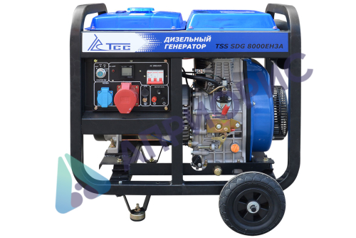 Дизельный генератор TSS SDG 8000EH3A с АВР