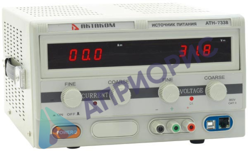 Поверка источника питания постоянного тока АТН-7333