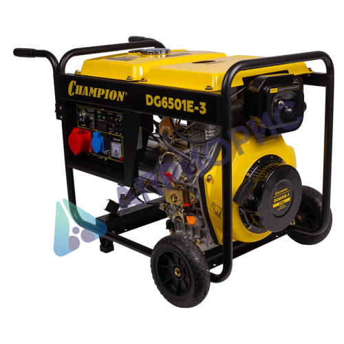 Дизельный генератор Champion DG6501E-3