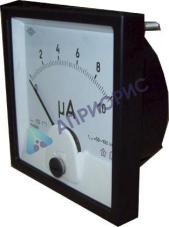 Поверка микроамперметра и милливольтметра щитового М42304, М42305, М42306, М4256, М4257, ЭА0630, ЭА0632, ЭА0633, ЭА0634, ЭВ0630