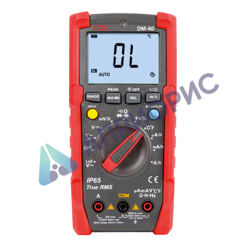 Поверка мультиметра RGK DM-40