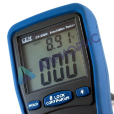 Поверка мегаомметра DT-5500