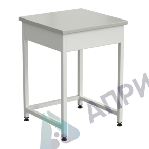 Стол-приставка 600х850х850 мм, раб. поверхность - ЛАМИНАТ СЕРЫЙ