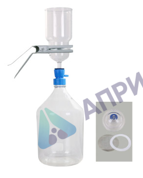 Комплект из стекла для вакуумного фильтрования агрессивных жидкостей (ø 90) VF15