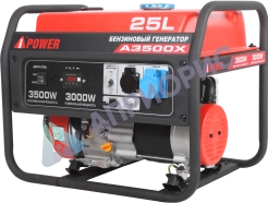 Бензиновый генератор A-iPower A3500X