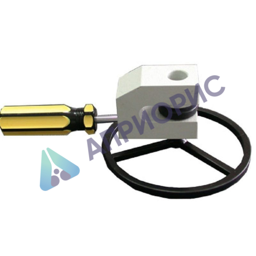 Струбцина к УЗИТ-3 для измерения твердости тонких стальных листов (менее 3-4 мм)