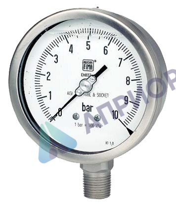 Поверка манометра, мановакуумметра показывающего MGS20, MGS18, MGS10, MD15