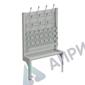 Сушилка 500x150x550 к мойкам (серия Практика), серый металл