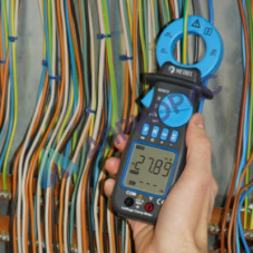 Поверка токовых клещей MD 9272