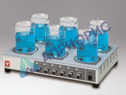 Магнитная мешалка YAMATO MG600 (6 мест на 50-2000 мл)