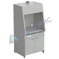 Шкаф для нагревательных печей с тумбой 920х780х1870 мм, цвет изделия - серый, раб. поверхность - КЕРАМОГРАНИТ