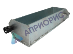 Форма призма 100х100х400 мм (ФП100) оцинкованная