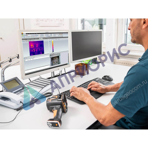 Комплект тепловизора Testo 883 с 2 объективами и принадлежностями