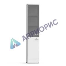 Шкаф для посуды 400х500х2000 мм белый