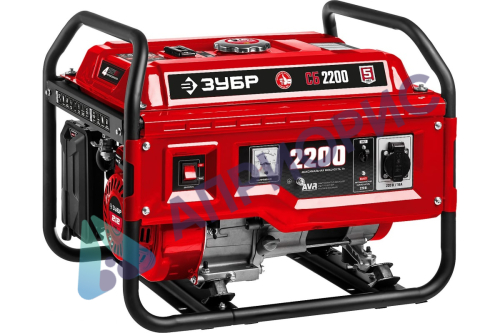 Бензиновый генератор ЗУБР СБ-2200