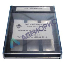 ОШС-ФТП образцы шероховатости фрезерование торцовое перекрещ.