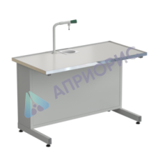 Стол ученический с подводом воды 1212х610х760, раб. поверхность - LABGRADE-лайт